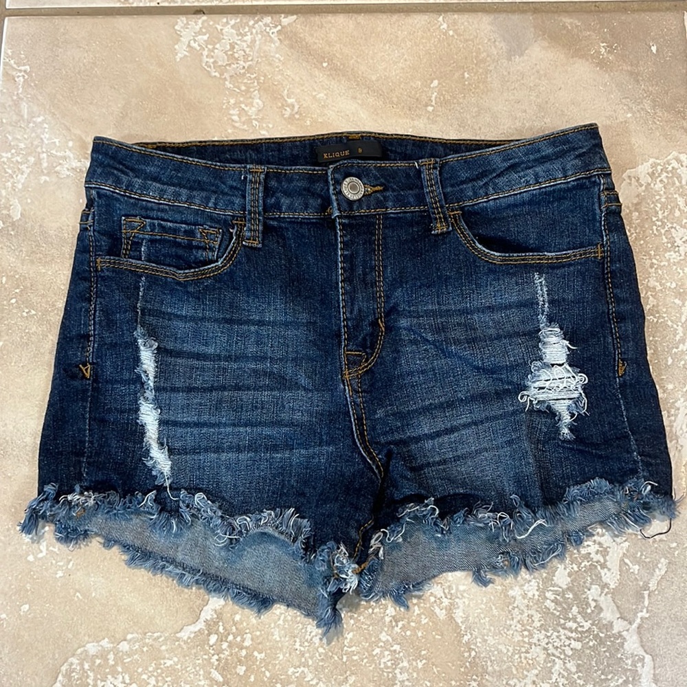Klique B Jean Shorts